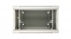 Szafa rack montowana na ścianie, dwusekcyjna Extralink 6U 600x600 AZH Szara